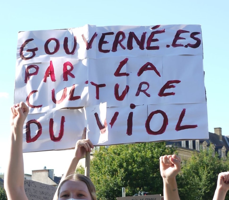 pancarte manif